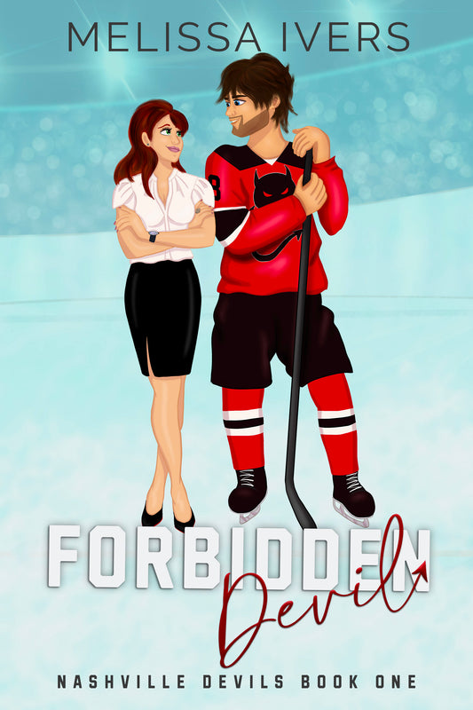 Forbidden Devil Illustrated Edition with Blue Ombre Sprayed Edges