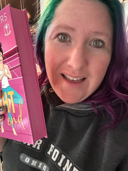 Tight End Hardback with Pink Glitter Edges