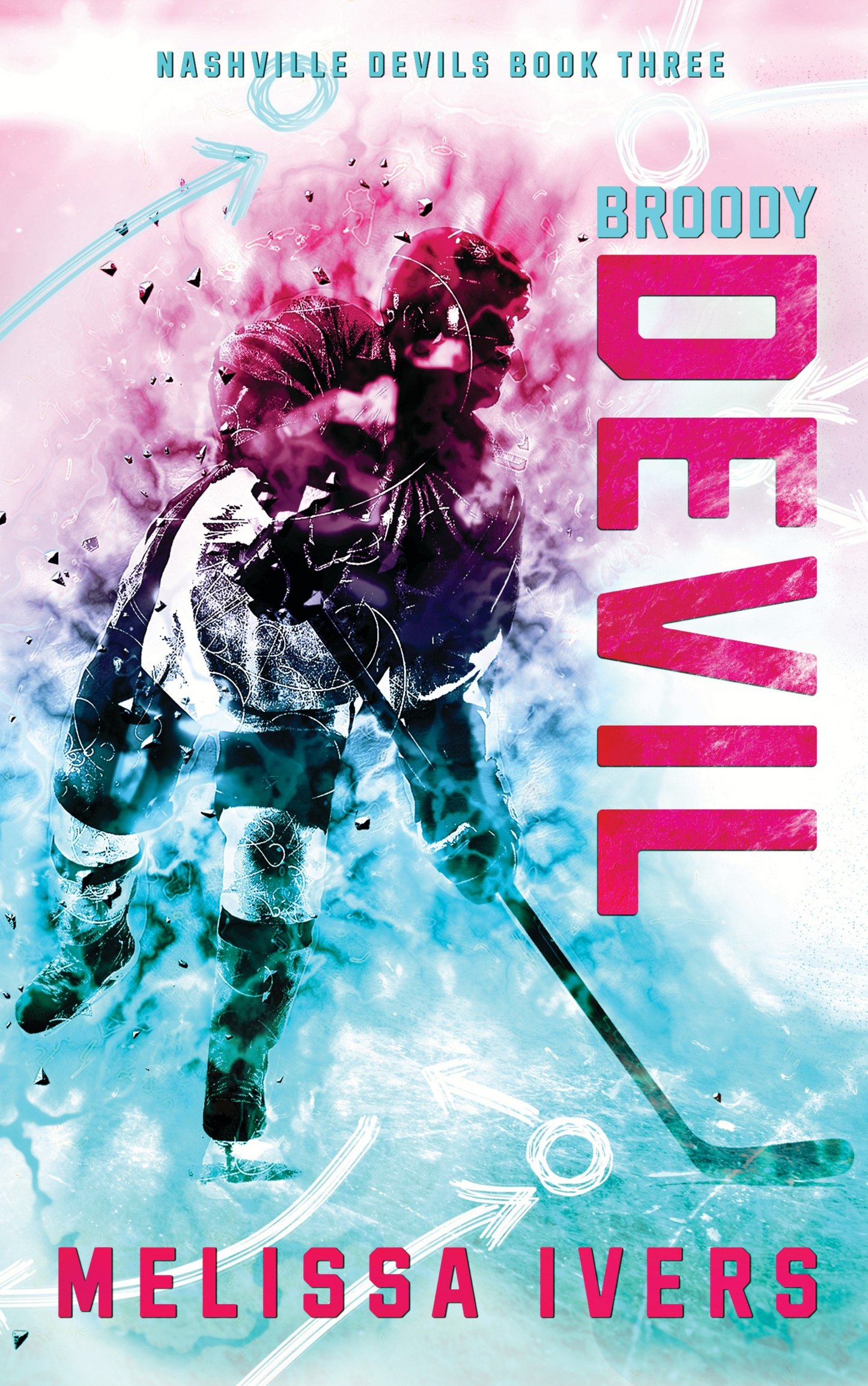 Broody Devil Signed Special Edition with Silver Metallic Sprayed Edges