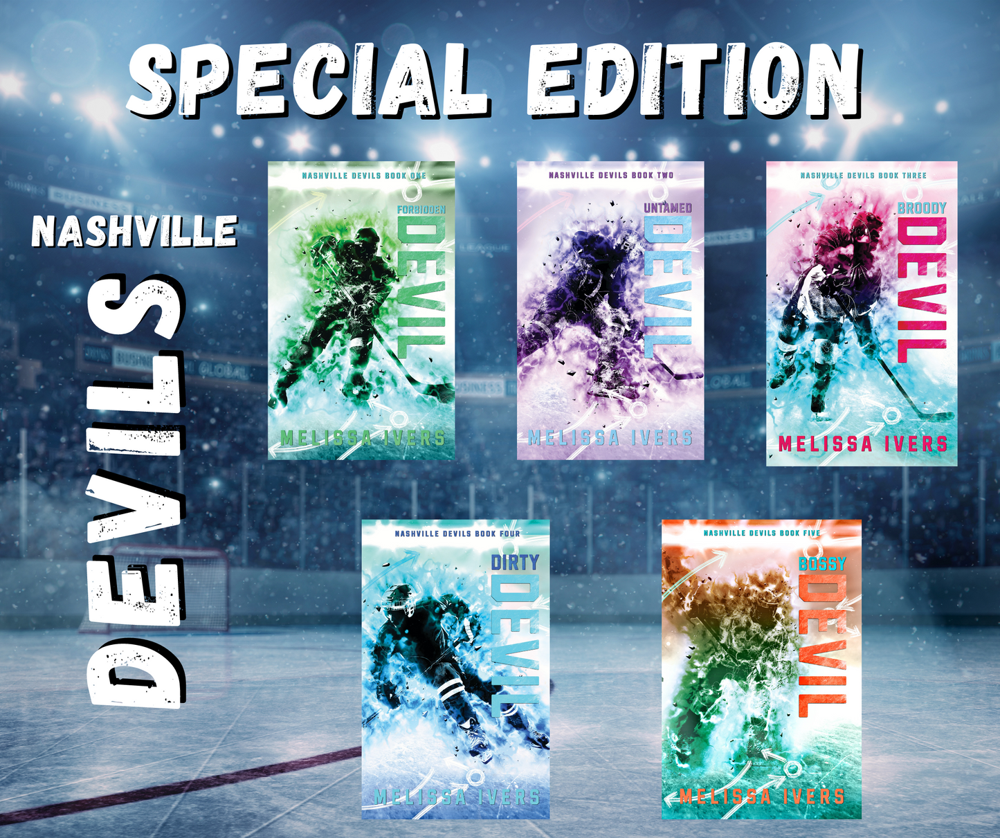 The Nashville Devil Discrete Bundle with Silver Metallic Sprayed Edges