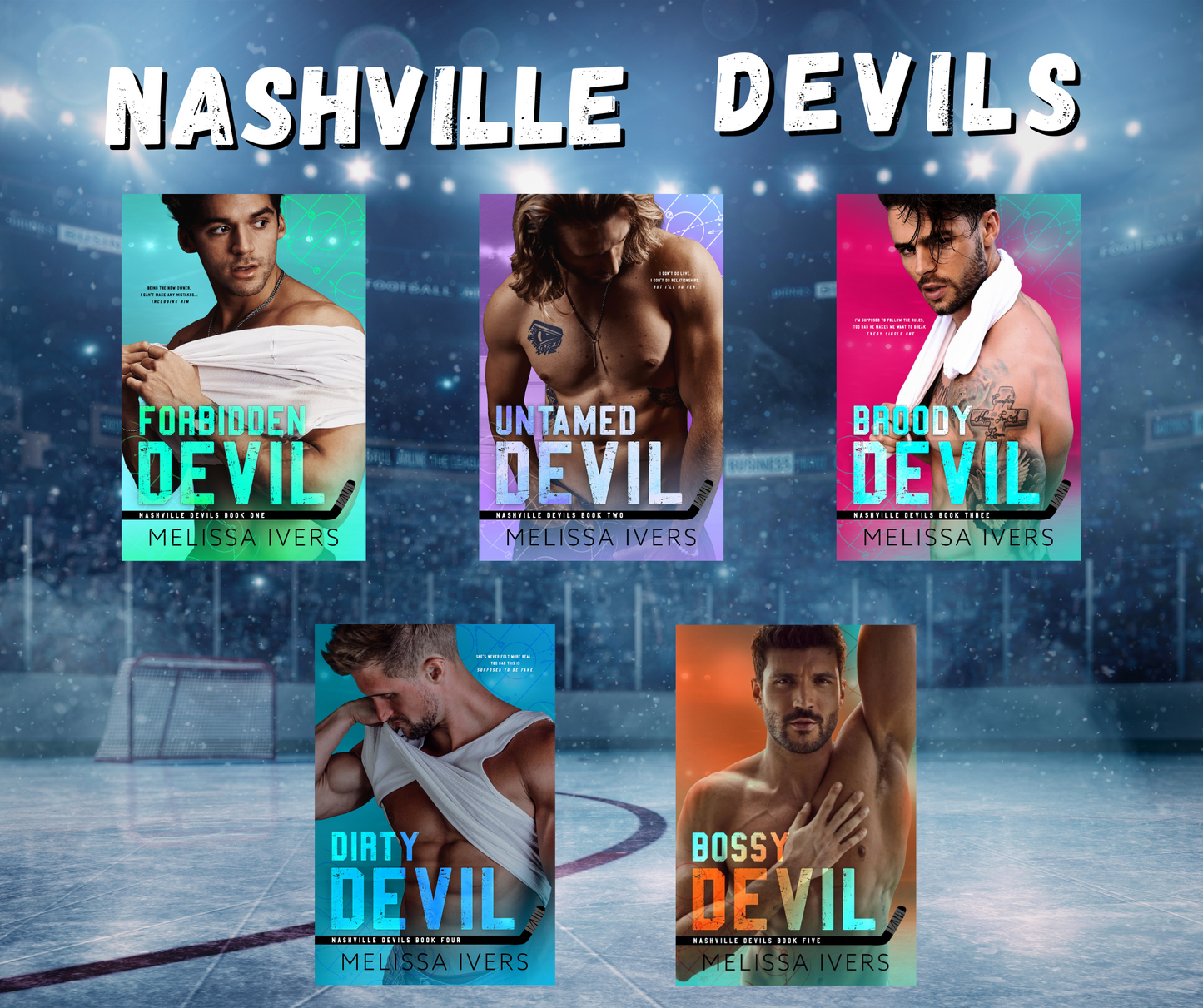 The Nashville Devil Paperback Bundle with Black Sprayed Edges