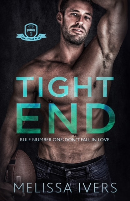 Tight End Man Paperback with Teal Sprayed Edges