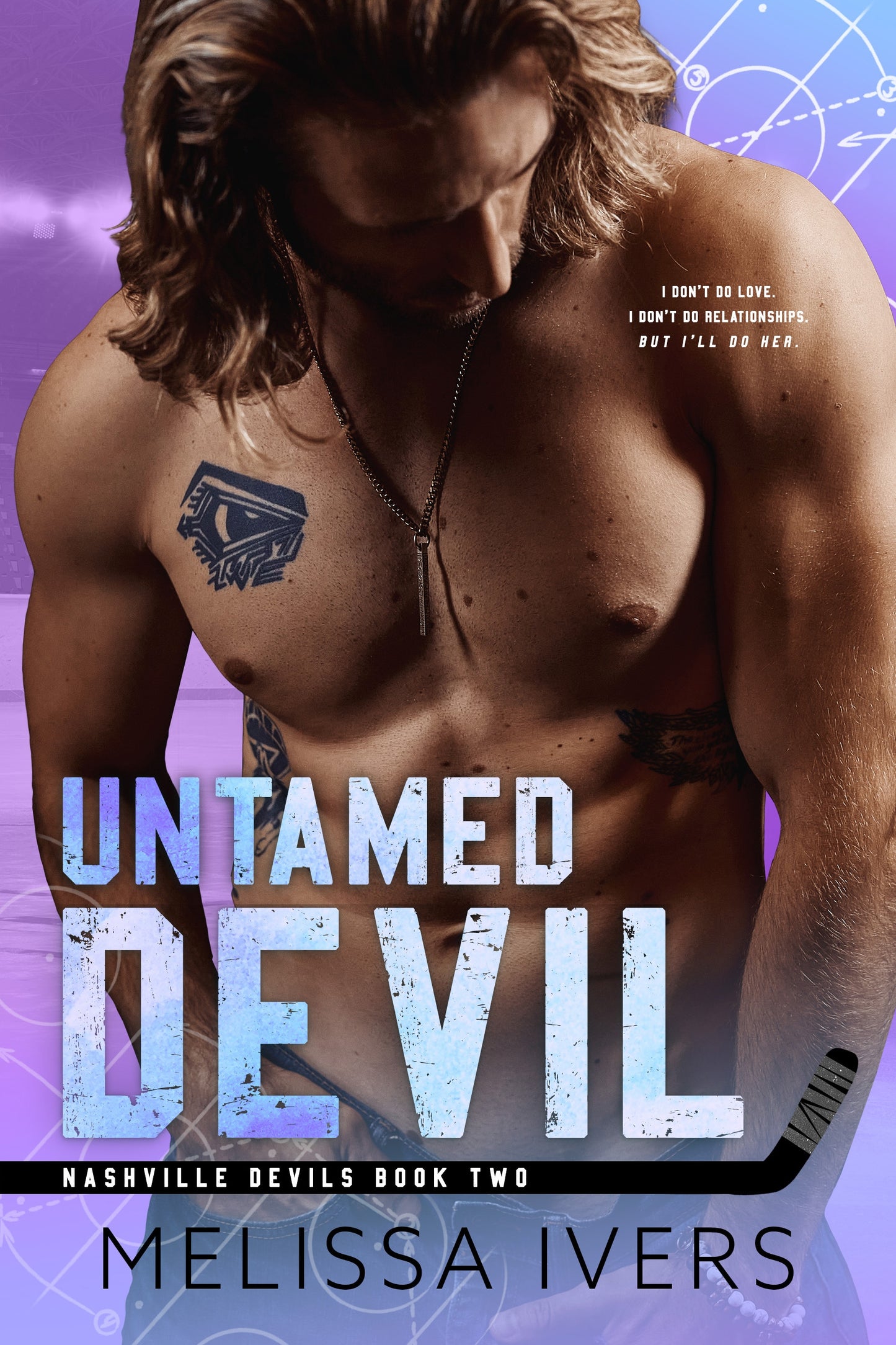 Untamed Devil Paperback With Black Sprayed Edges