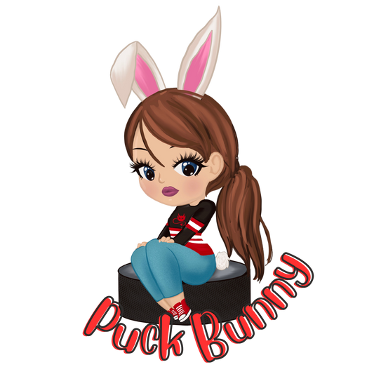 Puck Bunny Sticker